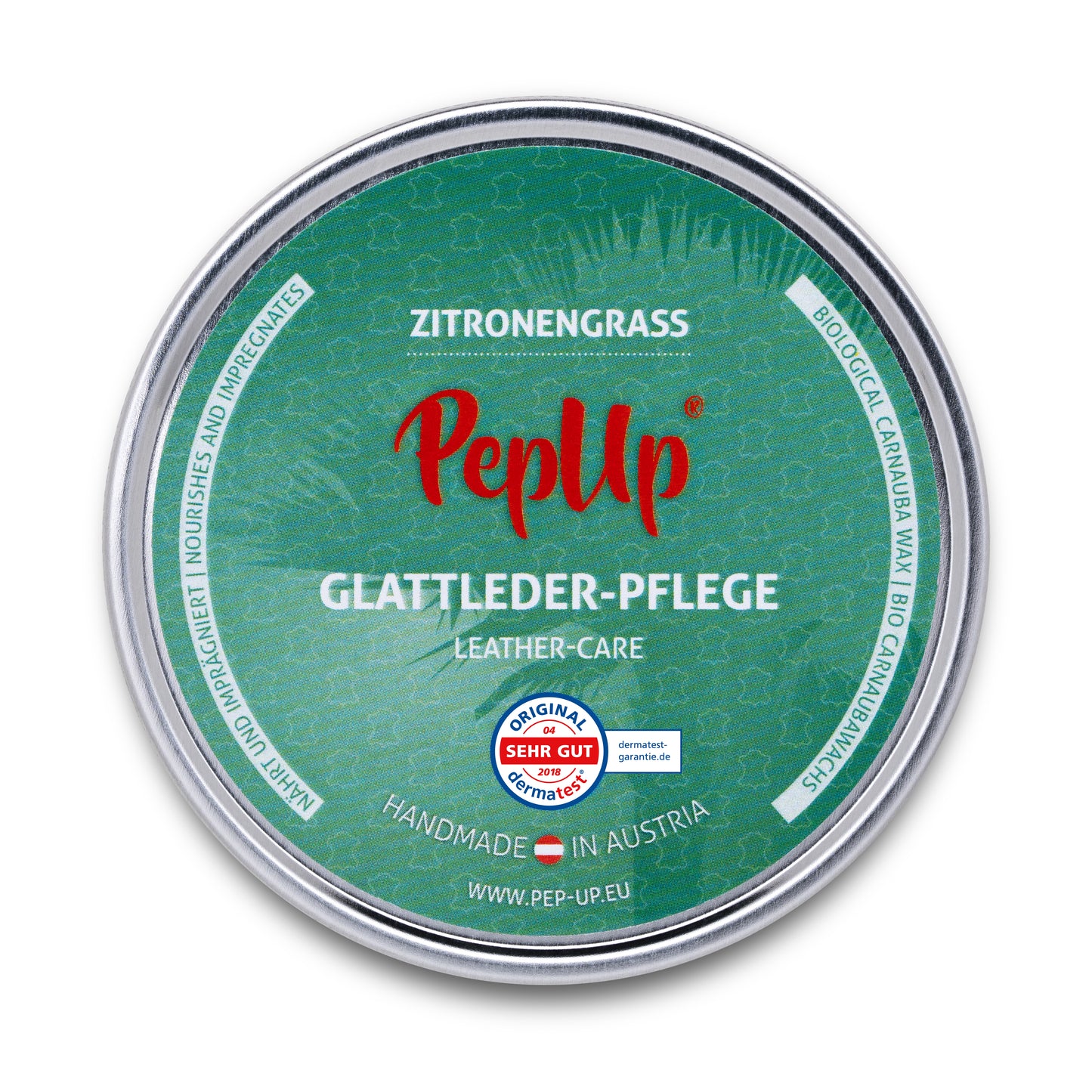 Pep*Up Glattleder-Pflege mit Zitronengrass-Öl und Bio-Carnaubawachs