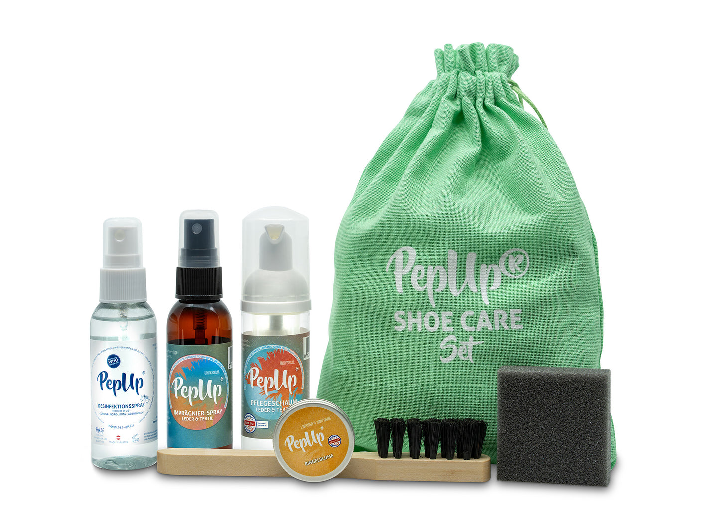 Pep*Up Shoe Care & Travel Set