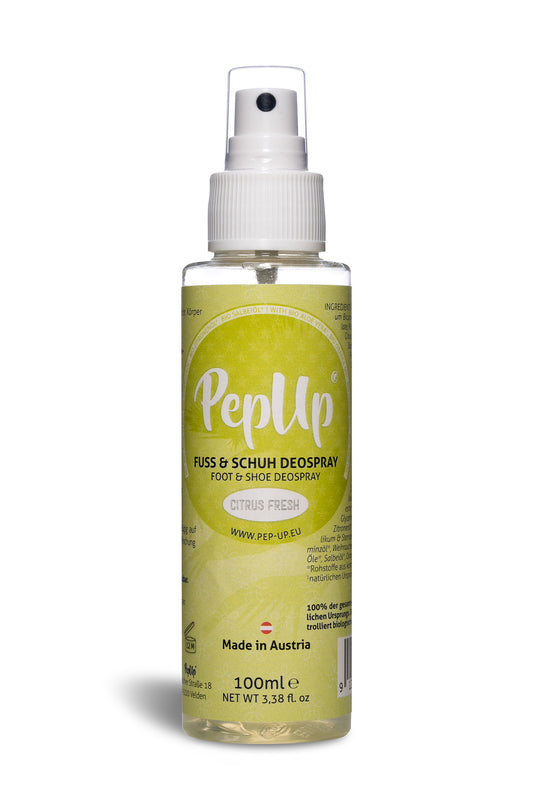 Pep*Up Fuss & Schuh Deospray mit Bio-Orangenöl